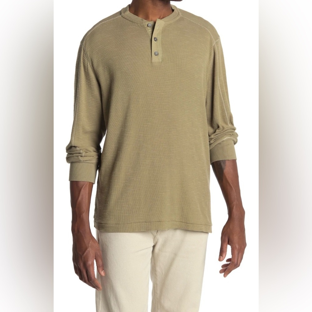 Mens XL Jeremiah MESA Slub Waffle Cotton In Palmetto $98